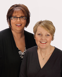 Michaela and Yvonne real estate team